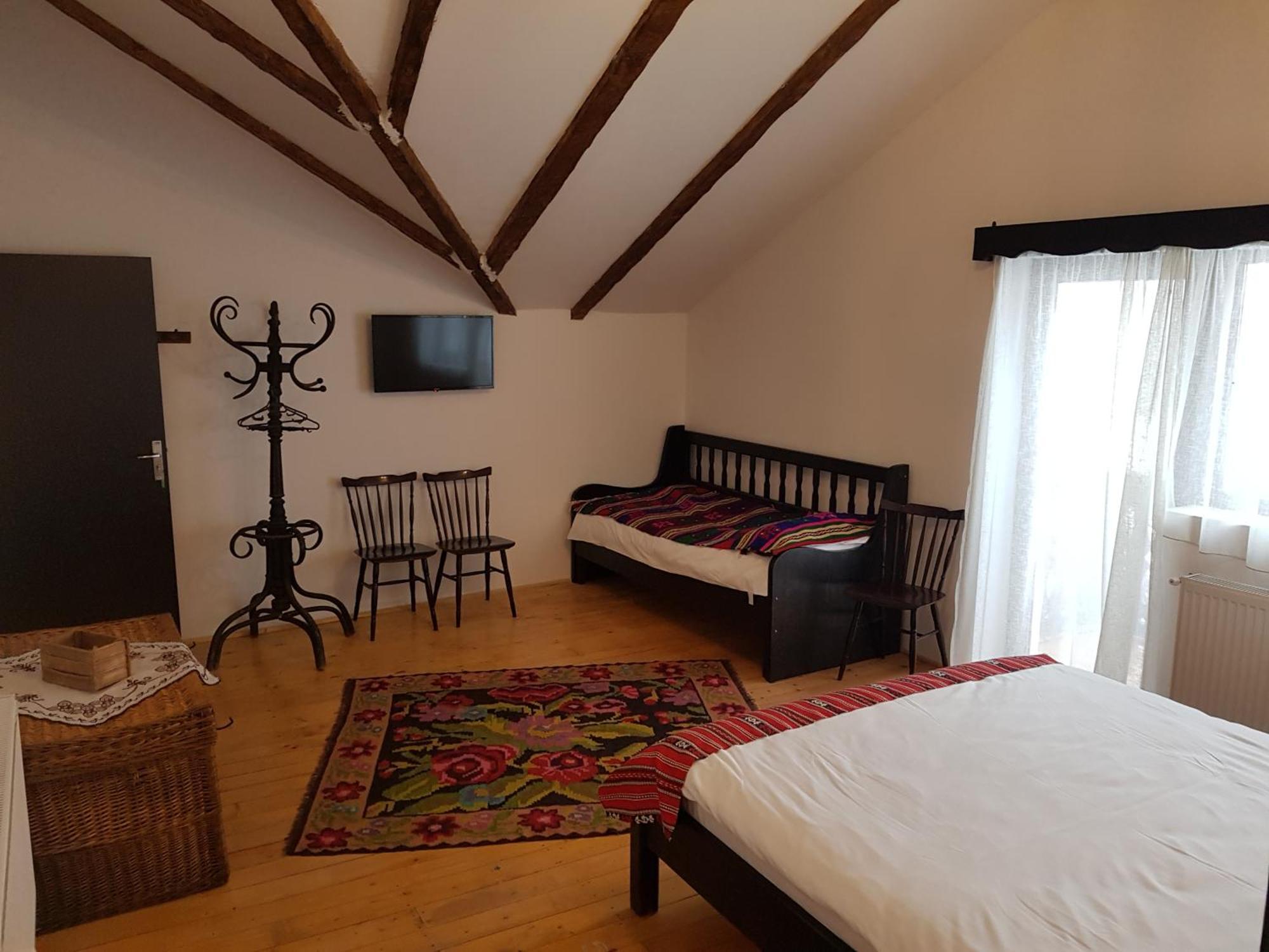 Satu Muscelean Hotell Albestii de Muscel Rum bild